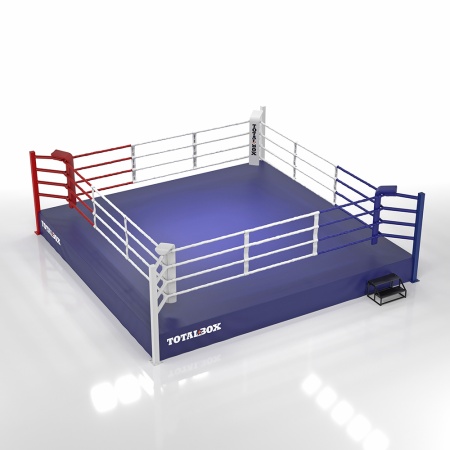 Купить Ринг боксерский Totalbox на помосте 0,5 м, 5х5м, 4х4м в Ермолине 