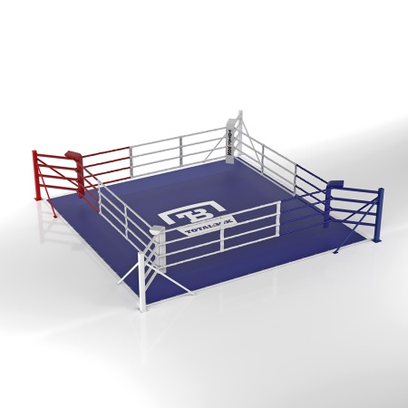 Купить Ринг боксерский напольный Totalbox на упорах 6х6м в Ермолине 
